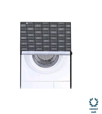 New Fashion Brown Check Printed Washing Machine Cover For IFB(Front Loading) 8.5 kg - GRAY, 56cm×65cm×87cm