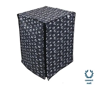 New Fashion Brown Check Printed Washing Machine Cover For IFB(Front Loading) 8.5 kg - GRAY, 56cm×65cm×87cm