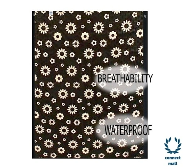 New Fashion Brown Check Printed Washing Machine Cover For IFB(Front Loading) 8.5 kg - Brown, (L×B×H)69cm×63 cm×90cm