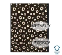 New Fashion Brown Check Printed Washing Machine Cover For IFB(Front Loading) 8.5 kg - Brown, (L×B×H)69cm×63 cm×90cm