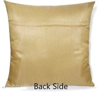 URBAN PLANET Floral Digital Printed Heavy Jute Cushion 3D Printed 16*16 inches Set of 5pieces - 3D Boque Print , Cream