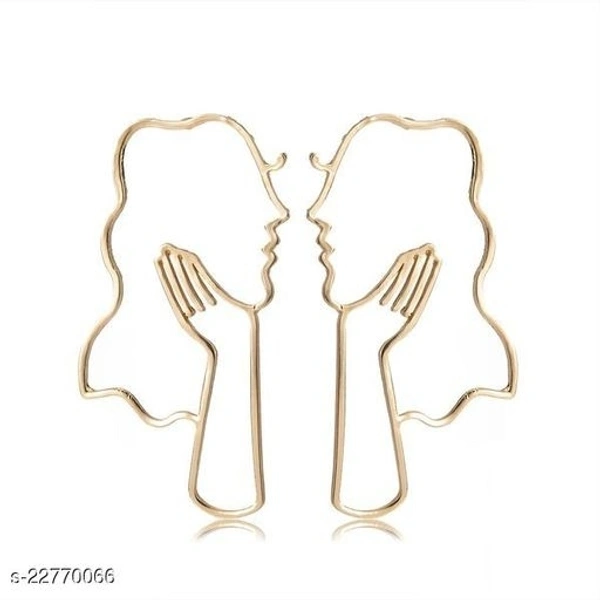 Trendy Artificial Stone & Beads Drop Earing - Free Size, Alloy, pack of 1