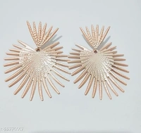 Trendy Artificial Stone & Beads Drop Earing - Free Size, Alloy, pack of 1