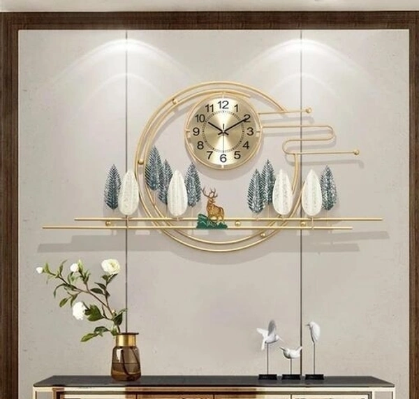 Handcrafted Wall Decor art piece Wall Clock for Home/Office