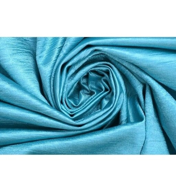 3D Printed Polyester Luxury Look Tree Design Door Curtain Set of 3-7ft height - BLUE