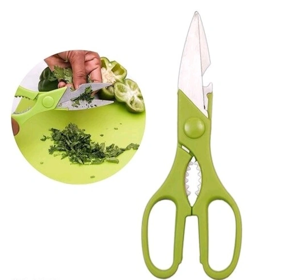 Vemina Traders BPA free Colourful Chopping Board Knife Spatula Combo set - Chopping Board with Knife Scissor Set