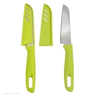 Vemina Traders BPA free Colourful Chopping Board Knife Spatula Combo set - Chopping Board with peeler & Knife