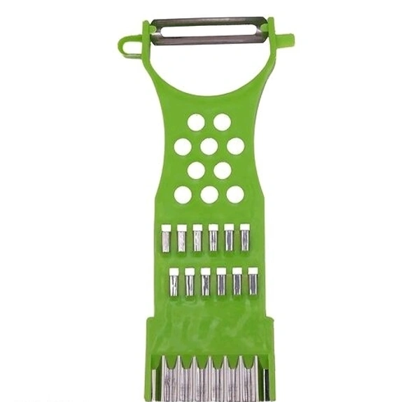 Vemina Traders BPA free Colourful Chopping Board Knife Spatula Combo set - Chopping Board with Apple Cutter and Grater