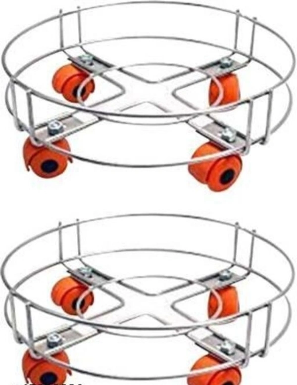 Stainless Steel Combo Gas Trolley with high Quality Scrath Proof wheel Easy movable