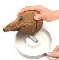 Coconut Breaker Machine Tool Stainless Steel with Stainless Steel Blade Bowl Design