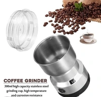 FRUITION RETAIL PVTLTD Stainless Steel Coffee Bean Nuts Spice Grains Grinder Coffee Grinder 150 W with Sharp knife Blade 150g Capacity Grinder Mixer