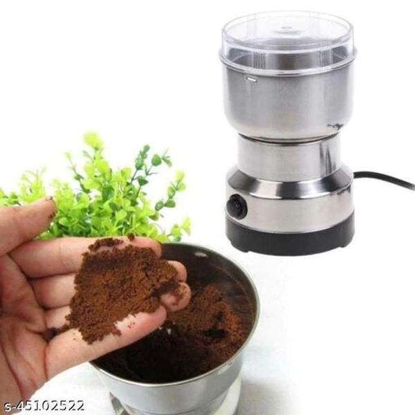 FRUITION RETAIL PVTLTD Stainless Steel Coffee Bean Nuts Spice Grains Grinder Coffee Grinder 150 W with Sharp knife Blade 150g Capacity Grinder Mixer