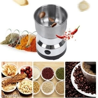 FRUITION RETAIL PVTLTD Stainless Steel Coffee Bean Nuts Spice Grains Grinder Coffee Grinder 150 W with Sharp knife Blade 150g Capacity Grinder Mixer