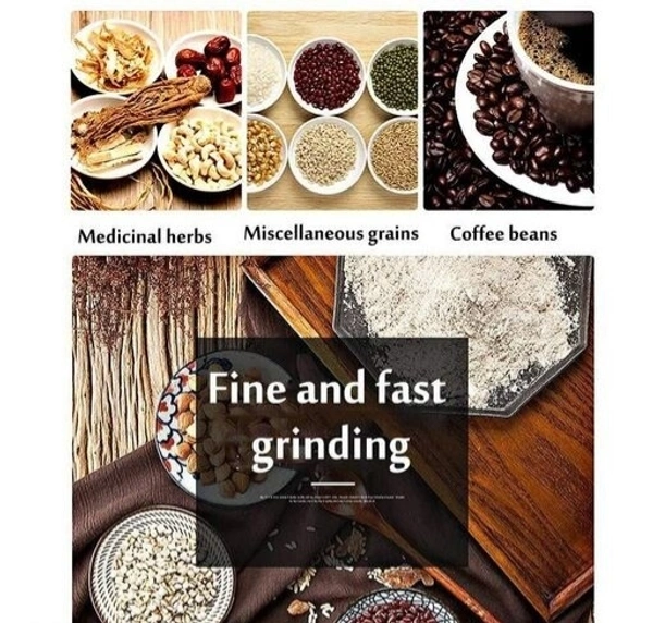 FRUITION RETAIL PVTLTD Stainless Steel Coffee Bean Nuts Spice Grains Grinder Coffee Grinder 150 W with Sharp knife Blade 150g Capacity Grinder Mixer