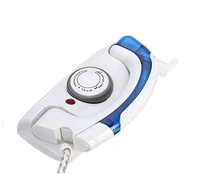 RUSHAAN TRADERS New White Folding Portable Iron Compact Touchup and Perfect Portable Foldable Travel Iron 750W Consumption COLLAR For Indian Plug