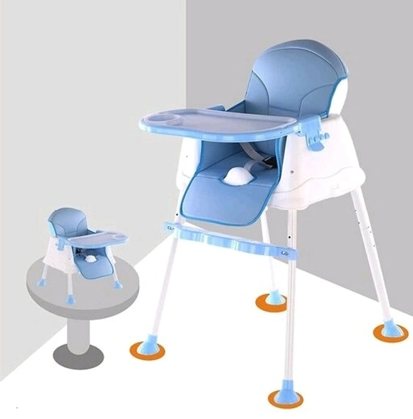 Allure Adjustable Green Colour High Chair Boostable Multifuctional Chair with Feeding tray High Quality Fiber for Baby/ Toddler