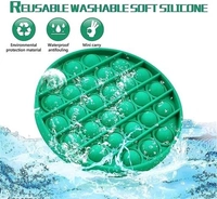 VISHUMOBOO Popit Fidget Toys, Push Pop Bubble Fidget Sensory Toys Non Toxic Flexiable Weigjtless Circle toy Suitable For All Ages(Above 3Yrs)Combo pack of 3 Circle - Circle