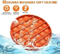 VISHUMOBOO Popit Fidget Toys, Push Pop Bubble Fidget Sensory Toys Non Toxic Flexiable Weigjtless Circle toy Suitable For All Ages(Above 3Yrs)Combo pack of 3 Circle - Circle