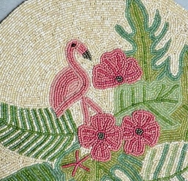 Craftmanship Beautiful Beaded Table Runner For Center Table 13×36 Inch long Occasional Decoration placemats