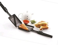 Nonstick Regular Sandwich Gas Toaster Pair of 2 - Set of 2