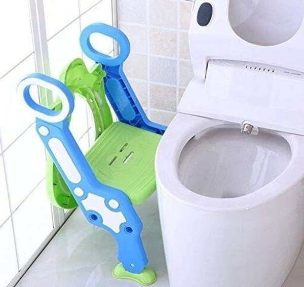 Mummamia Foldable Kids Step Stool/ Support Potty Training Seat Infants To Toddler