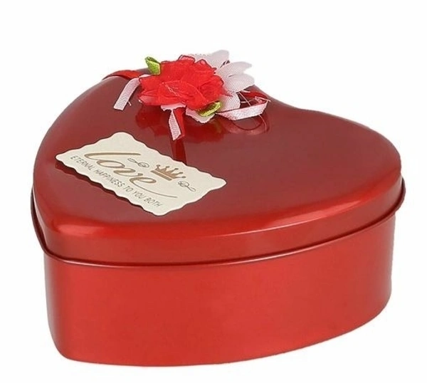 Roses and TeddyBear with Heart Shape Beautiful Box perfect Valentin Gift for His/Her ,Kids, Parents For Everyone - RED