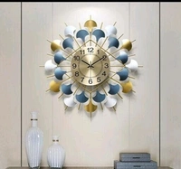 Hanging Metal Decorative Wall clock/Antique Shaped Wall Clock for Home Decor LIVING Room /Bedroom/ Hôtel (Multicolor) - 24 inch