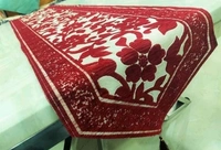 Groki Green Cotton Designer Table runner For Home /Hotel/Party/ Wedding All purpose - Marroon