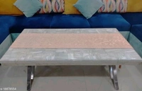 Groki Green Cotton Designer Table runner For Home /Hotel/Party/ Wedding All purpose - Cream