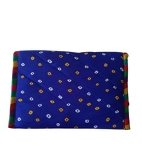 Handmade Cotton Ethnic Rajasthani Style Embroidery Bags Clutch with sling purse for ladies/Women/Girls - Blue