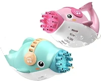 Battery Operated Dolphin Bubble Machine Gun - Blue