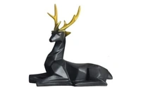 Handpainted Deer Pair statue for Vaastu Figurine Home Decor Office /Living Room Decorative showpiece - Deer