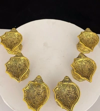 Brass Lotus Diya set of 6/ Brass oil lamp/ Diya For Puja/ Temple and Home Decor / Lakshmi Ganesh pooja Deepak / kamal shape Diya - Lotus