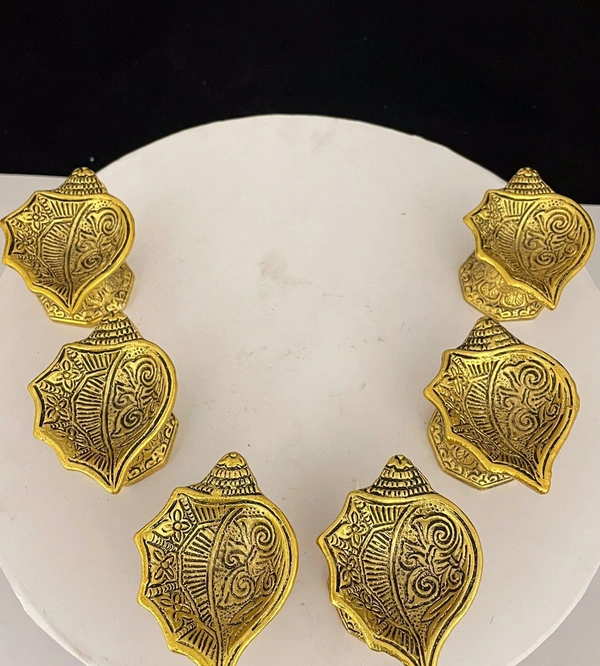 Brass Lotus Diya set of 6/ Brass oil lamp/ Diya For Puja/ Temple and Home Decor / Lakshmi Ganesh pooja Deepak / kamal shape Diya - Peacock