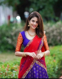 Bollywood Collection 2024 Tradational Kanjivram Banarsi Silk Zari Lahenga Cholic with Blouse and Duppatta