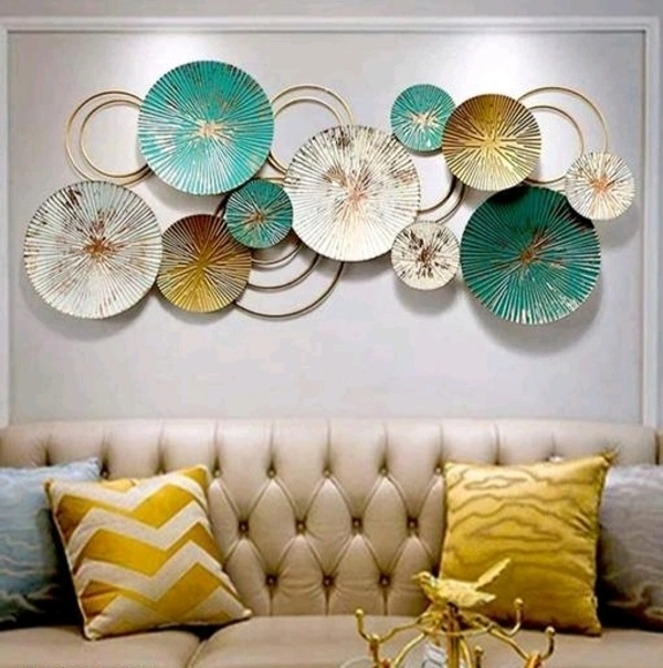 Metal Walk Art Home Decor Sculpture and Wall Hanging perfect look any centre attraction of the house /Office - Metal