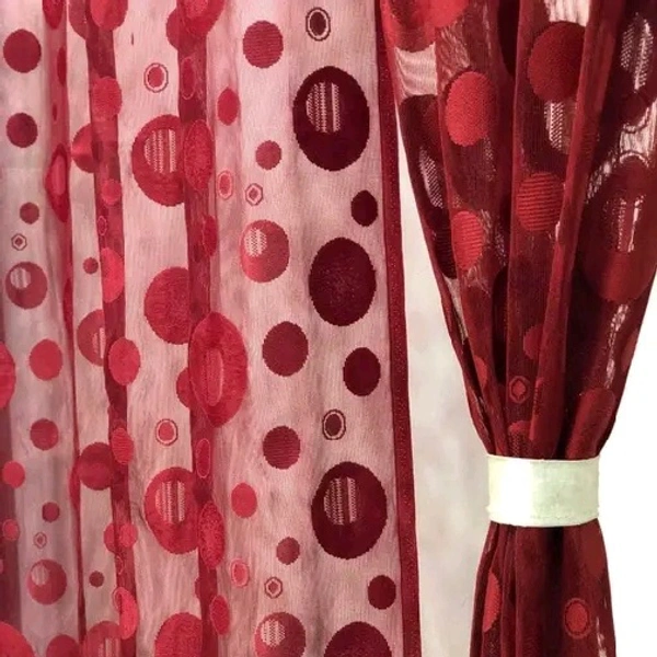 Fashionable Curtain & Sheer - 7 Feet