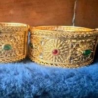 American Diamond Long Yellow Beautiful Designer Bracelet - 2.4