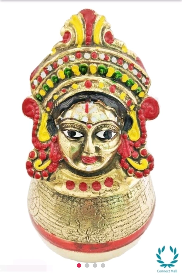 Brass Pooja Kalash |Pooja Lota Lakshmi Mukha - 5 Inch