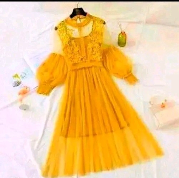 Classic Net Designer Women Kurti - Grey, Net, S, pack of1