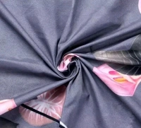 Glace Cotton Double Bed Bedsheet With 2 Pillows Covers (80×90 Inch) - Double Queen, Gray, Cotton