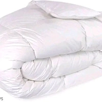 Lacoza Premium Comforter With Microfiber Single Size White AC Solid Blanket For Mild Winter