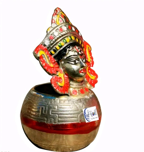   Brass Pooja Kalash |Pooja Lota Lakshmi Mukha  - 7.5 Inch