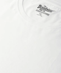 Roadster Men White Pure Cotton T-shirt - L, White