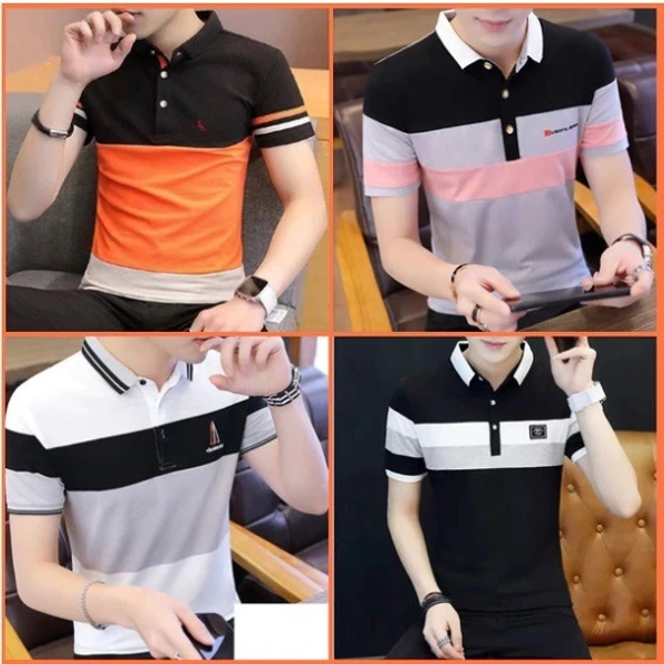 Pack of 4 Fabulous T Shirts - S, Multicolor