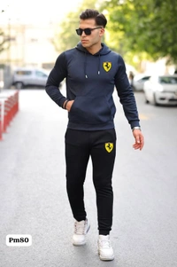 PUMA Hoodies+ Treck Pent - M