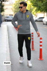 PUMA Hoodies+ Treck Pent - M