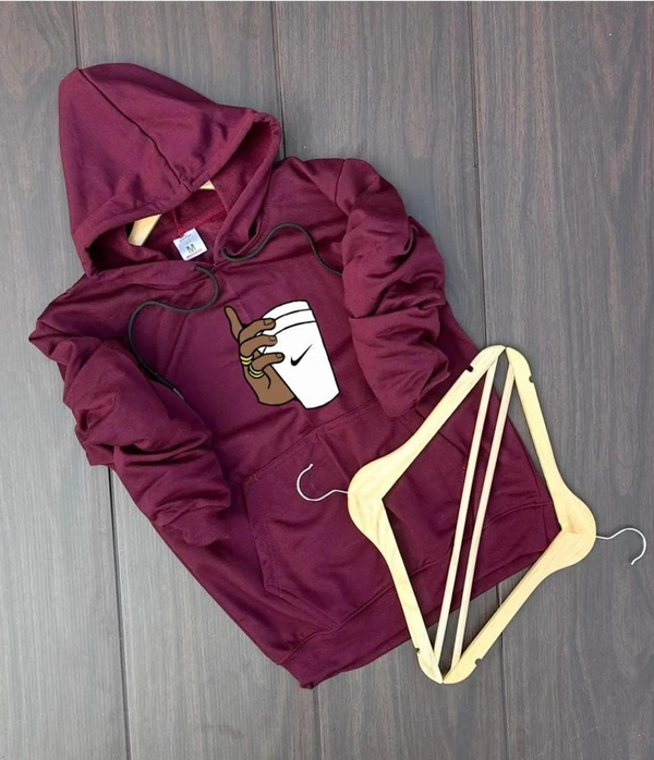 Brand - nike (cup edition) VERY Premium Quality nike Hoodies - L 40, Magenta / Fuchsia