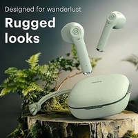 Newly Launched Buds Explore Truly Wireless in Ear Earbuds with 50H of Playtime, Quad Mic with Enc, Instacharge(10 Min=120 Min), 12Mm Driver, Low Latency(Up to 50Ms), Bt V5.3 (Fern Green) - Olive