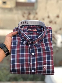 US POLO SHIRTS BRAND:-US POLO SHIRTS with ๐ Cotton fabric ๐ CheckS pattern ๐ Single pocket ๐ Embroidery brand logo at pocket ๐ Regular sizes ๐ Poly packing - XXL